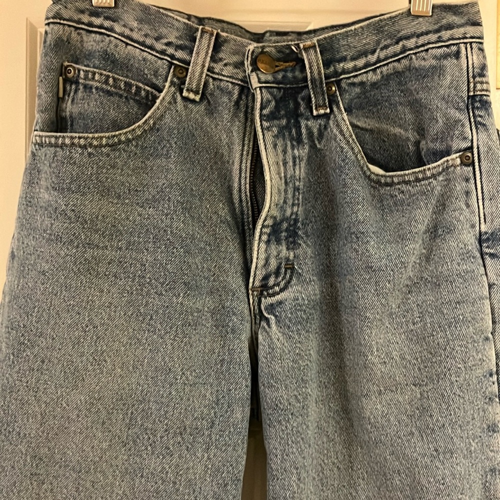 LL Bean Jean w Flannel inside